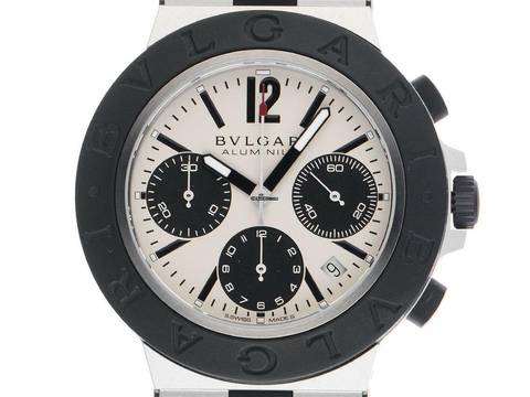  Bulgari Aluminium Chronograph Ref.103722 2025 Full Set Ungetragen 
