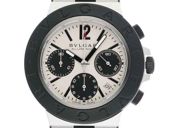  Bulgari Aluminium Chronograph Ref.103722 2025 Full Set Ungetragen 