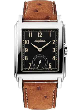  Alpina AL-530BA3C6 Heritage Carree Automatik Herrenuhr 33mm 3ATM 