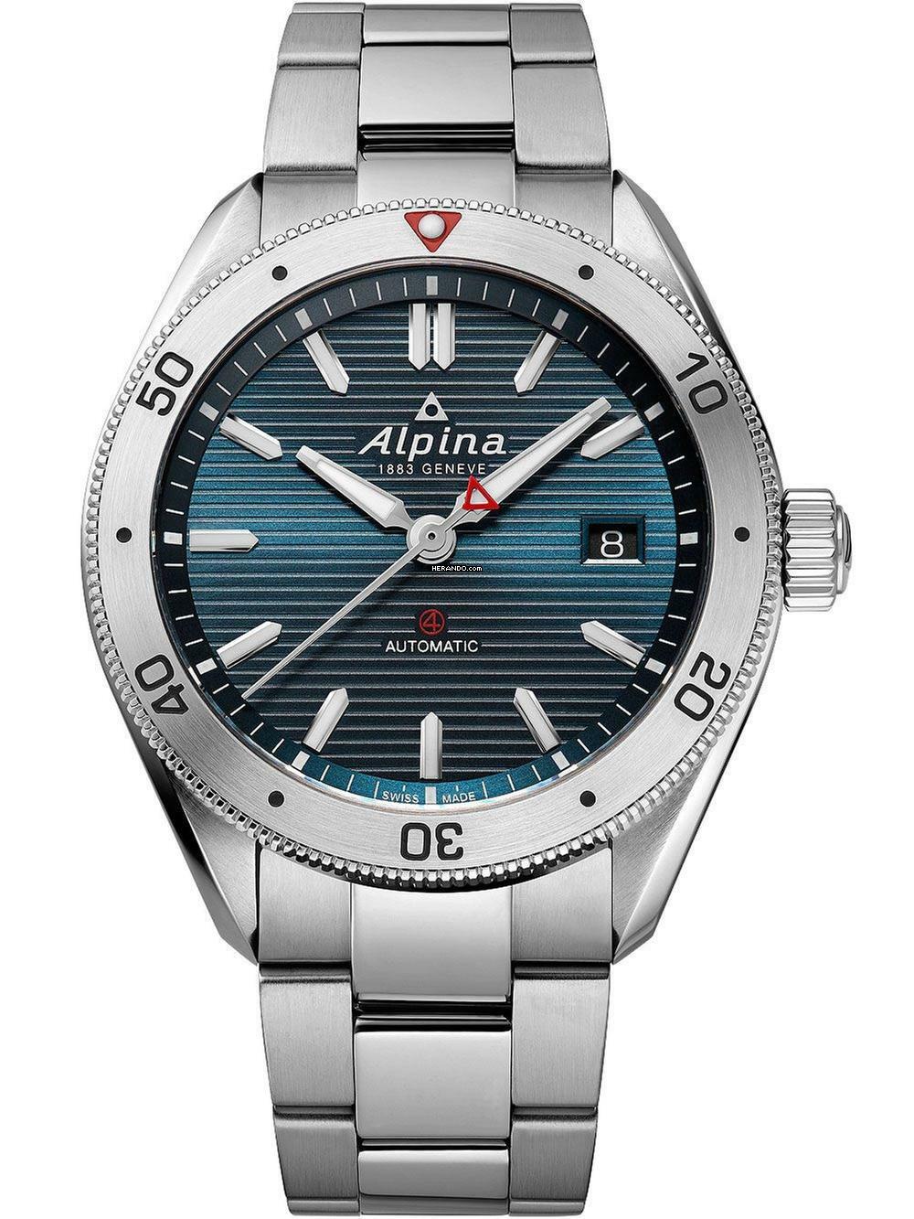  Alpina Alpiner AL-525NS4AQ6B Alpiner 4 Automatik Herrenuhr 40mm 10ATM  