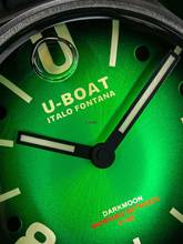 Thumbnail von U-Boat 9502/A Darkmoon Green SS Soleil Herrenuhr 40mm 5ATM