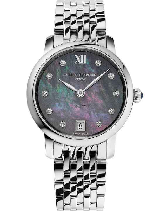  Frederique Constant Slimline FC-220MPBD1S26B Damenuhr Classic Slimline 30mm 3ATM 