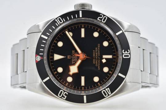  Tudor Black Bay Heritage Black Bay Black Stahlband LC160  