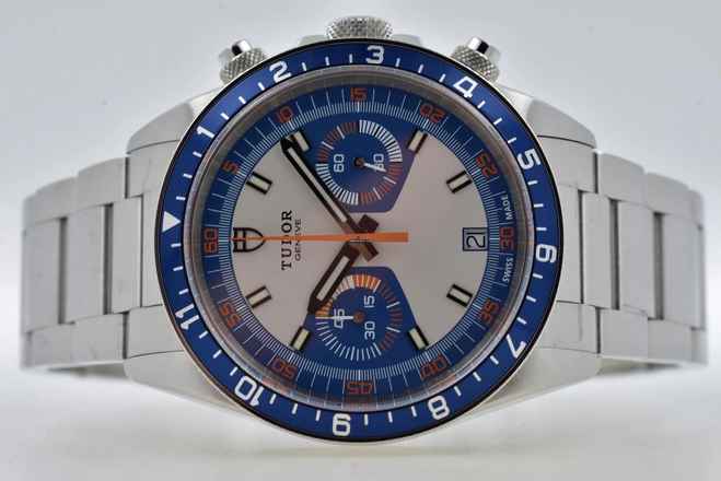  Tudor Heritage Chrono Blue Carlo Chronograph Automatik 70330B  