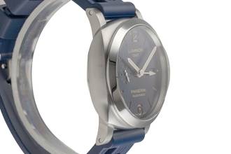 Thumbnail von Panerai Luminor GMT Automatic Stahl Herrenuhr Ref. PAM01033 Box & Papiere 2022