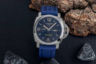 Thumbnail von Panerai Luminor GMT Automatic Stahl Herrenuhr Ref. PAM01033 Box & Papiere 2022