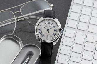 Thumbnail von Cartier Clé de Cartier Edelstahl Automatik Herrenuhr Ref. WSCL0018