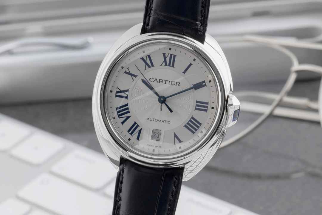  Cartier Clé de Cartier Edelstahl Automatik Herrenuhr Ref. WSCL0018  