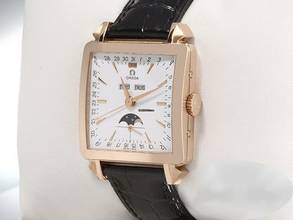 Thumbnail von Omega Museum Cosmic Museum Collection 1951 5755.20.01 2005 Rosegold 750 Automatik Gold