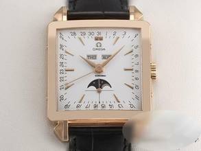 Thumbnail von Omega Museum Cosmic Museum Collection 1951 5755.20.01 2005 Rosegold 750 Automatik Gold