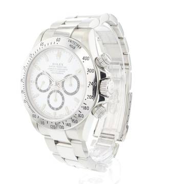  Rolex Daytona Steel White Dial 