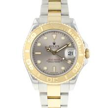 Thumbnail von Rolex Yacht-Master 35 Midsize Steel Gold Silver Dial