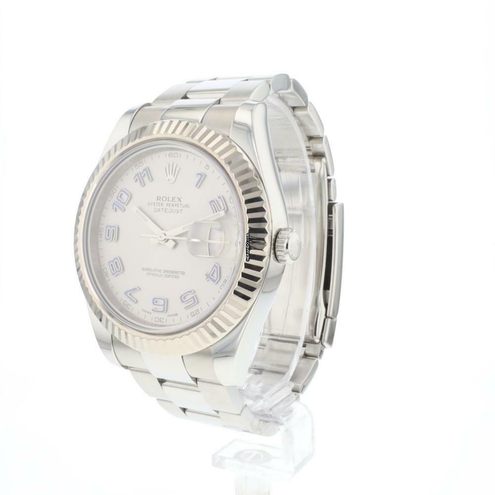 Thumbnail von Rolex Datejust II Fluted Rhodium Arabic Dial