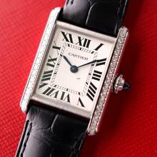 Thumbnail von Cartier Tank Must Small Factory Set Diamond