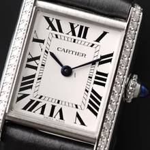 Thumbnail von Cartier Tank Must Small Factory Set Diamond