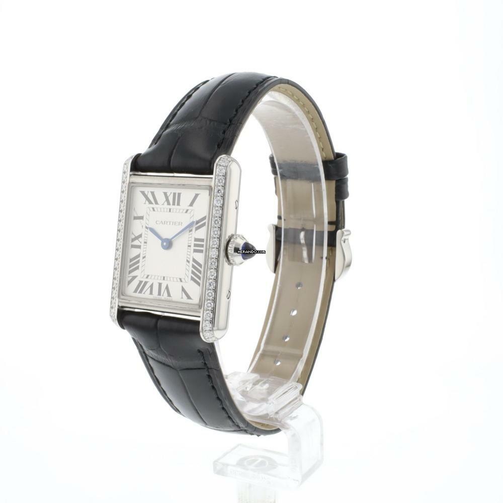 Thumbnail von Cartier Tank Must Small Factory Set Diamond