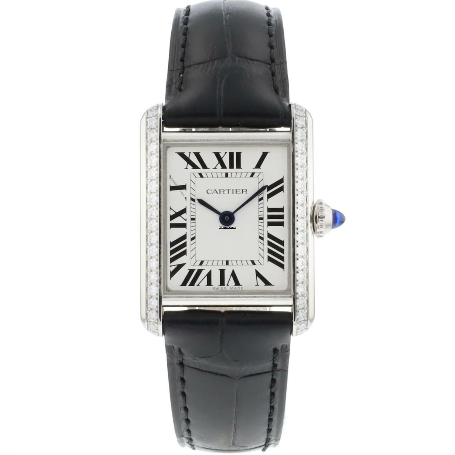 Thumbnail von Cartier Tank Must Small Factory Set Diamond