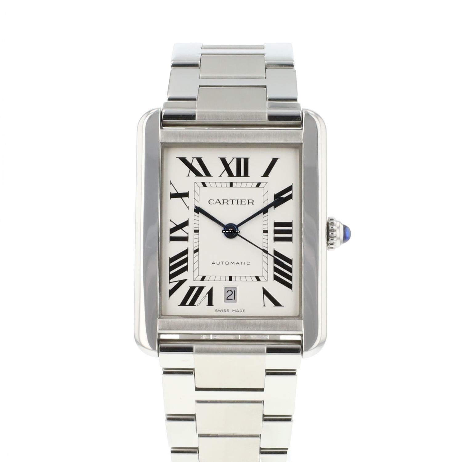  Cartier Tank Solo XL Steel 