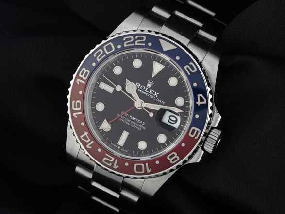  Rolex GMT-Master II Pepsi Ref.126710BLRO 2021 Full Set wie Neu  