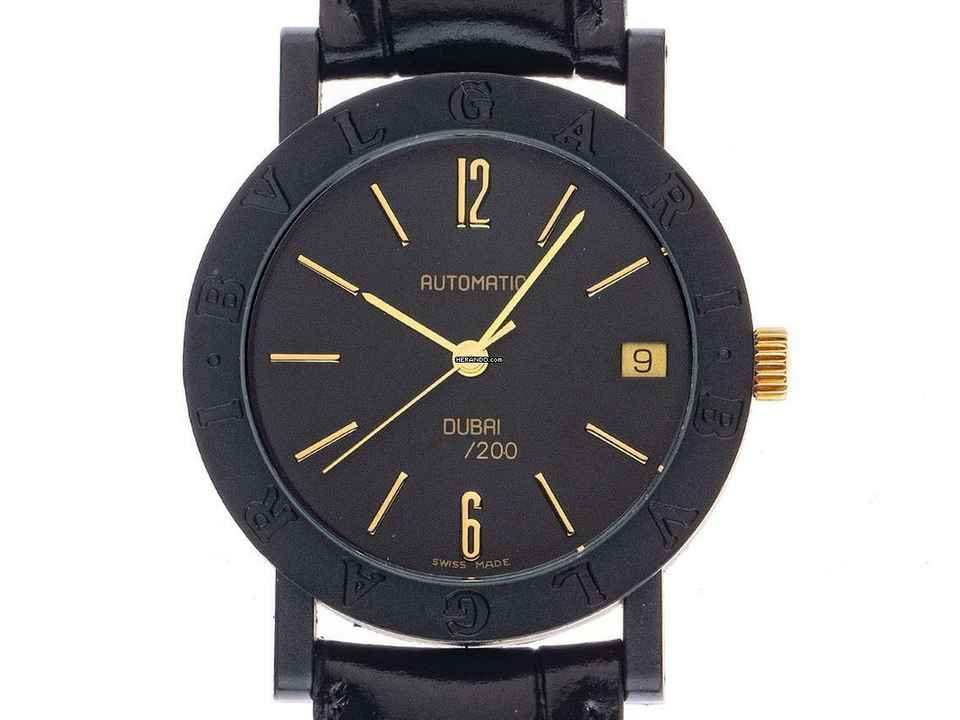  Bulgari Bulgari Städteuhr Dubai Ref.BB33VDL 2004 original Box wie Neu Vintage  