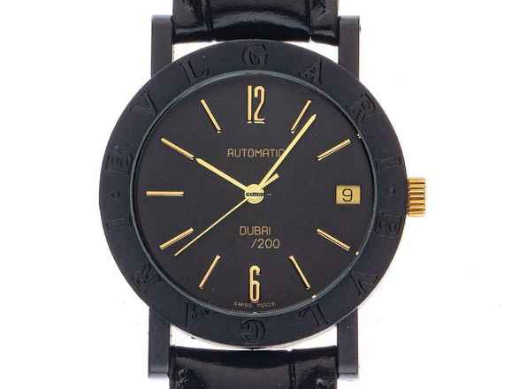 Bulgari Bulgari Städteuhr Dubai Ref.BB33VDL 2004 original Box wie Neu Vintage  