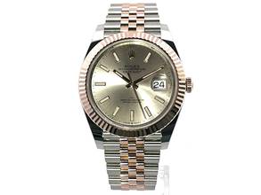 Thumbnail von Rolex Datejust 41 Edelstahl Everose-Gold 126331 Sundust Jubile