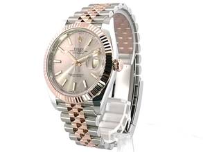 Thumbnail von Rolex Datejust 41 Edelstahl Everose-Gold 126331 Sundust Jubile