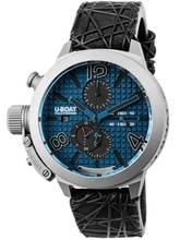 Thumbnail von U-Boat Classico 3003 Herrenuhr Classico Titanium Blue Automatik Chronograph 45mm 10ATM