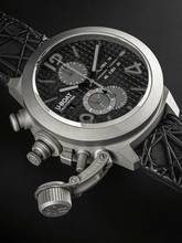 Thumbnail von U-Boat Classico 3004 Herrenuhr Classico Titanium Black Automatik Chronograph 45mm 10ATM