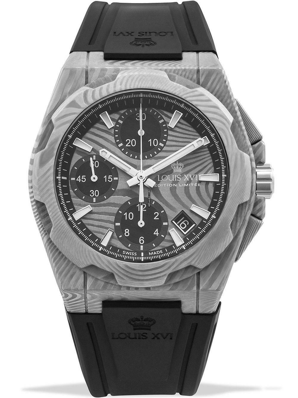 Louis XVI LXVI1201 La Vauguyon Chronograph Automatik Herrenuhr 41mm 5ATM