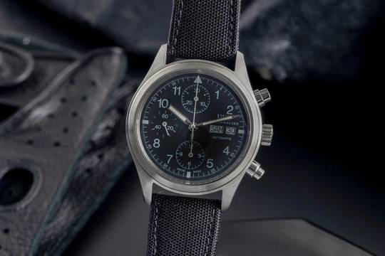 IWC Fliegeruhr Chronograph Fliegerchronograph Chronograph Stahl Automatik Herrenuhr Ref. IW370601  