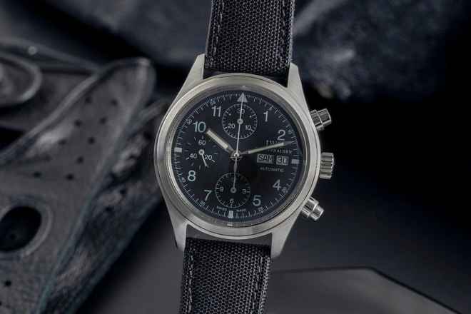  IWC Fliegeruhr Chronograph Fliegerchronograph Chronograph Stahl Automatik Herrenuhr Ref. IW370601  