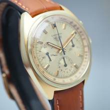 Thumbnail von Heuer Carrera Chronograph Goldplated 73655 Fresh serviced 21.11.2025