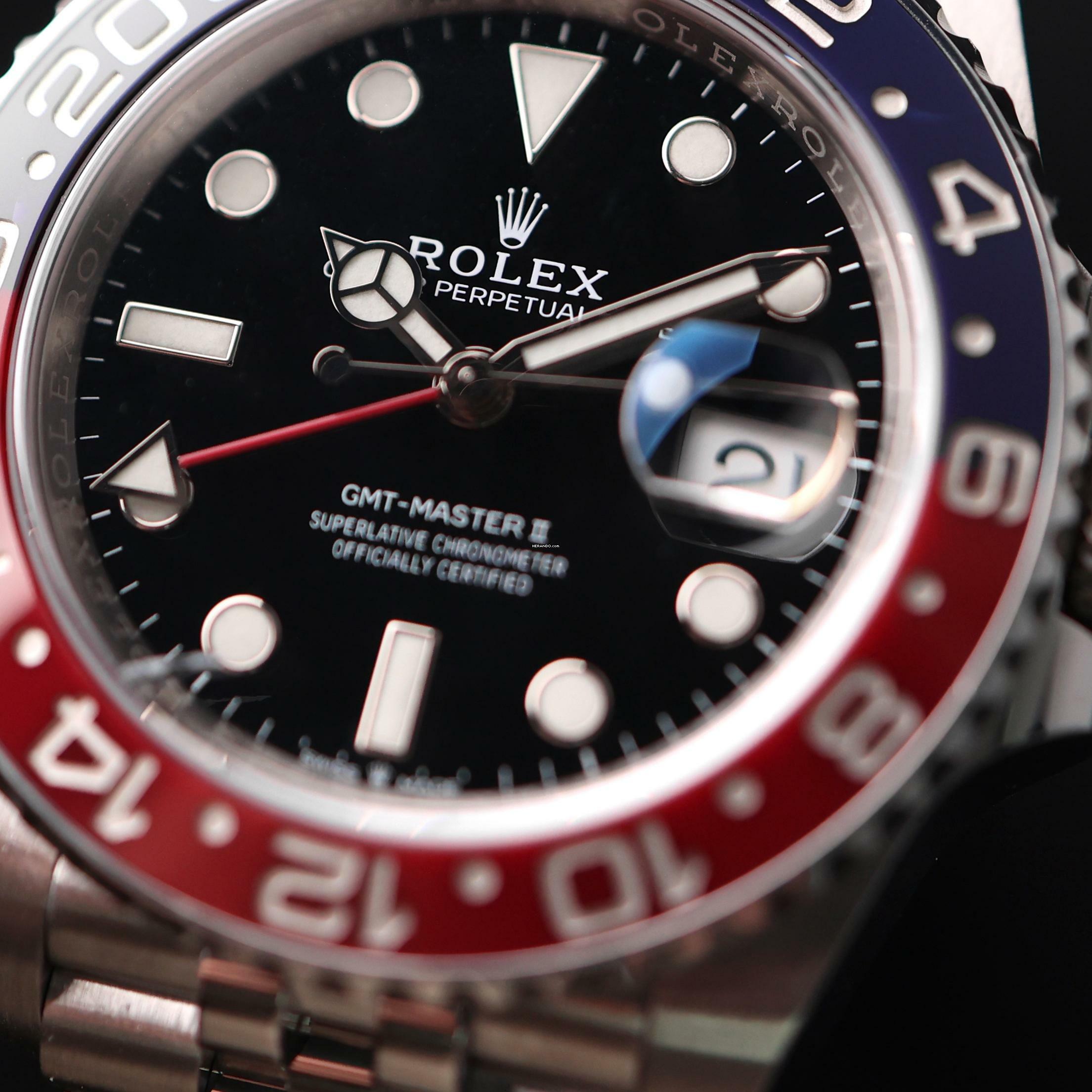 Thumbnail von Rolex GMT-Master II Pepsi 126710 BLRO