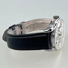 Thumbnail von Chronoswiss Classic Klassik Chronograph Ref. CH-7443 37mm Zifferblatt silber mit gebläuten römischen Ziffern mit Original Kaufbeleg Original Chronoswiss Serviceheft