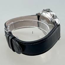 Thumbnail von Chronoswiss Classic Klassik Chronograph Ref. CH-7443 37mm Zifferblatt silber mit gebläuten römischen Ziffern mit Original Kaufbeleg Original Chronoswiss Serviceheft