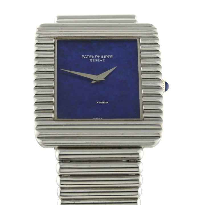  Patek Philippe Lapis Lazuli Dial 18K White Gold Ref.3733 