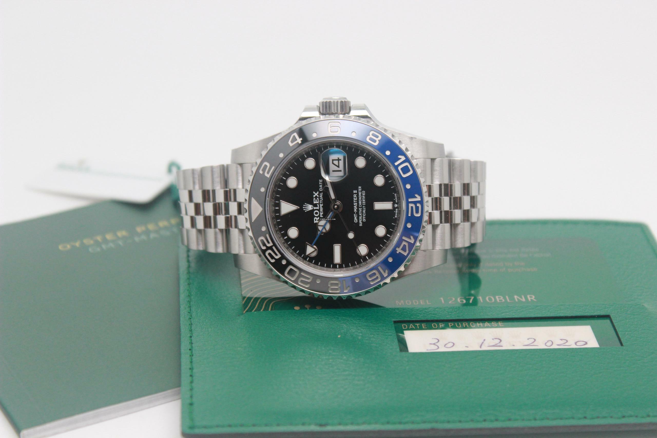 Thumbnail von Rolex GMT-Master II 126710BLNR Batman Full Set 2020