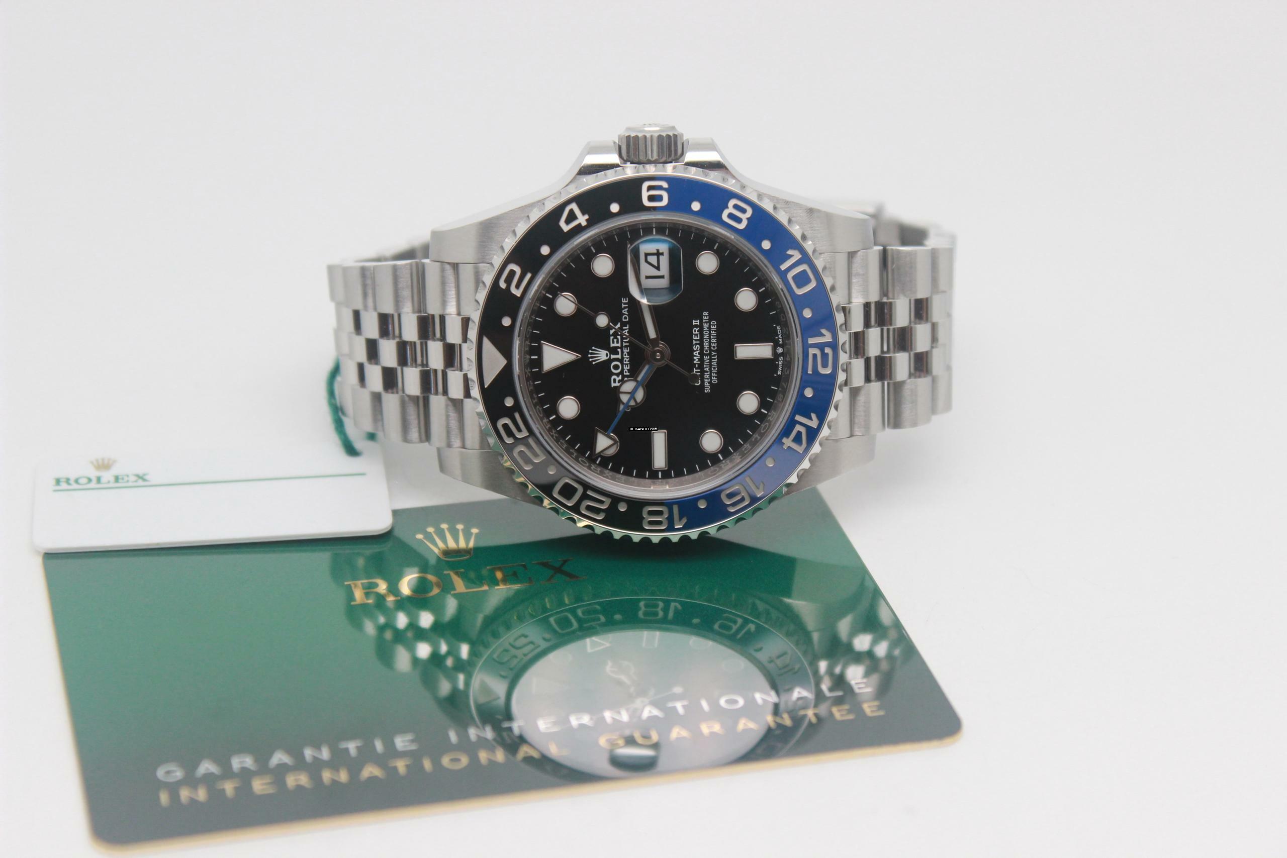 Thumbnail von Rolex GMT-Master II 126710BLNR Batman Full Set 2020