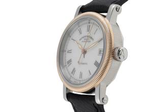 Thumbnail von Mühle Glashütte Medium II Stahl / Gold Automatik Datum Ref M1-31-70 M31-71/3LB