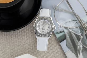 Thumbnail von Breitling Wings Lady MOP Datum Edelstahl Quarz Damenuhr Ref. A67350