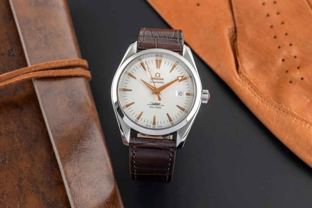  Omega Seamaster Aqua Terra Stahl Automatik Ref. 2803.34.37 Papiere 2005  