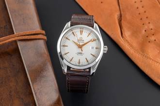 Thumbnail von Omega Seamaster Aqua Terra Stahl Automatik Ref. 2803.34.37 Papiere 2005