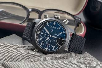 Thumbnail von IWC Fliegeruhr Doppelchronograph Pilot Doppelchronograph Keramik Automatik Herrenuhr Ref. IW378601 Limitiert