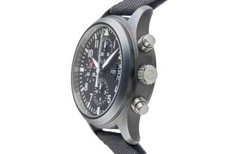 Thumbnail von IWC Fliegeruhr Doppelchronograph Pilot Doppelchronograph Keramik Automatik Herrenuhr Ref. IW378601 Limitiert