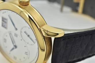 Thumbnail von A. Lange & Söhne Lange 1 18k Yellow Gold 101.002 First Series Full Caseback Proof of origin