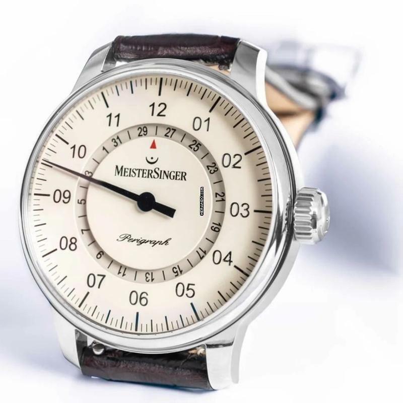 Thumbnail von Meistersinger Perigraph Einzeiger Herrenuhr AM1003