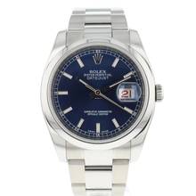 Thumbnail von Rolex Datejust 36 Oyster Blue Roulette Dial