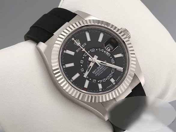  Rolex Sky-Dweller 336239 2024 Weissgold 750 Automatik 18kt White Gold Herrenuhr Black Dial 