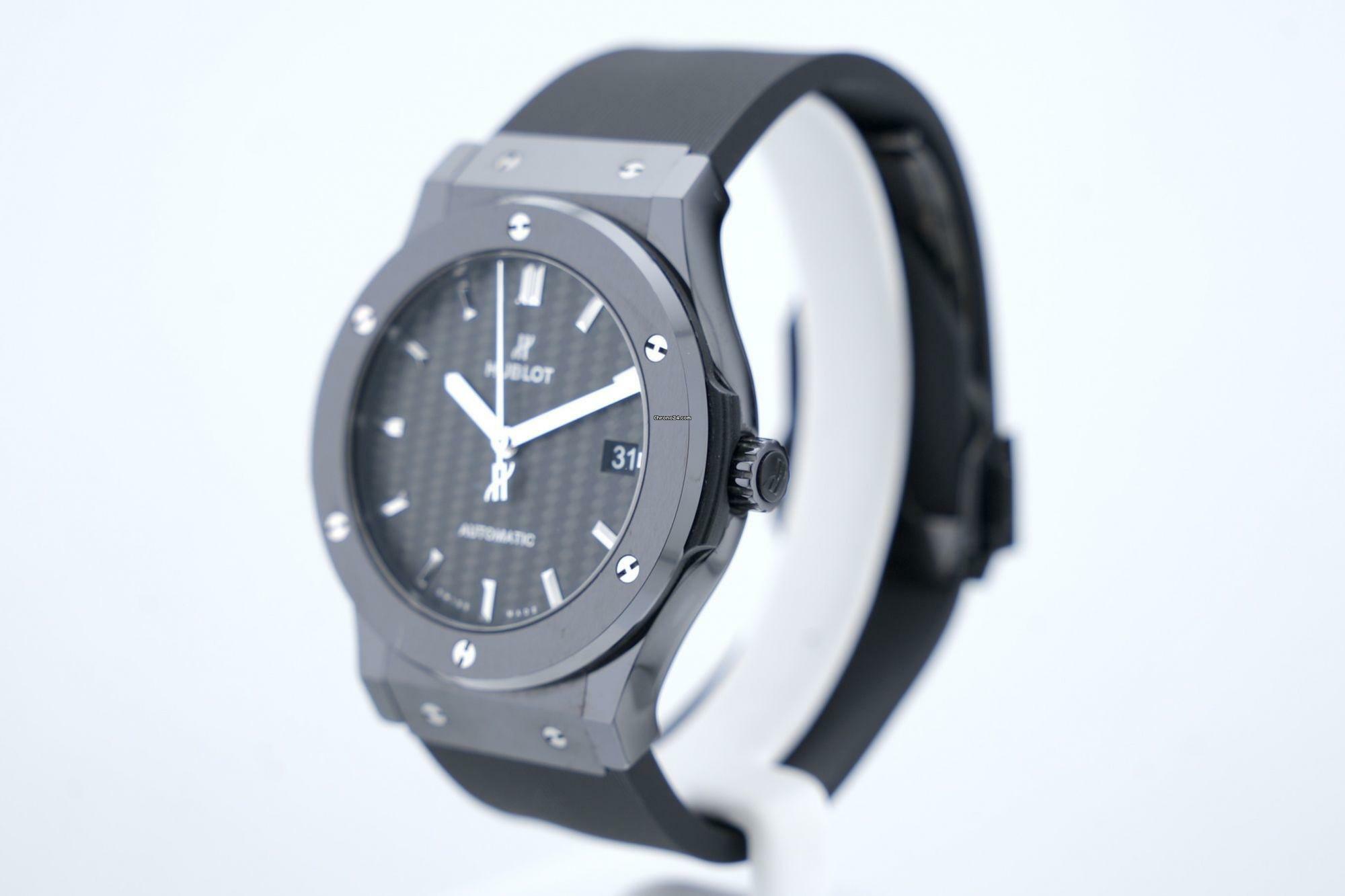 Thumbnail von Hublot Classic Fusion Black Magic 45mm - Carbon Dial - Box+Papers - 24 Months Warranty 511.CM.1771.RX 2019